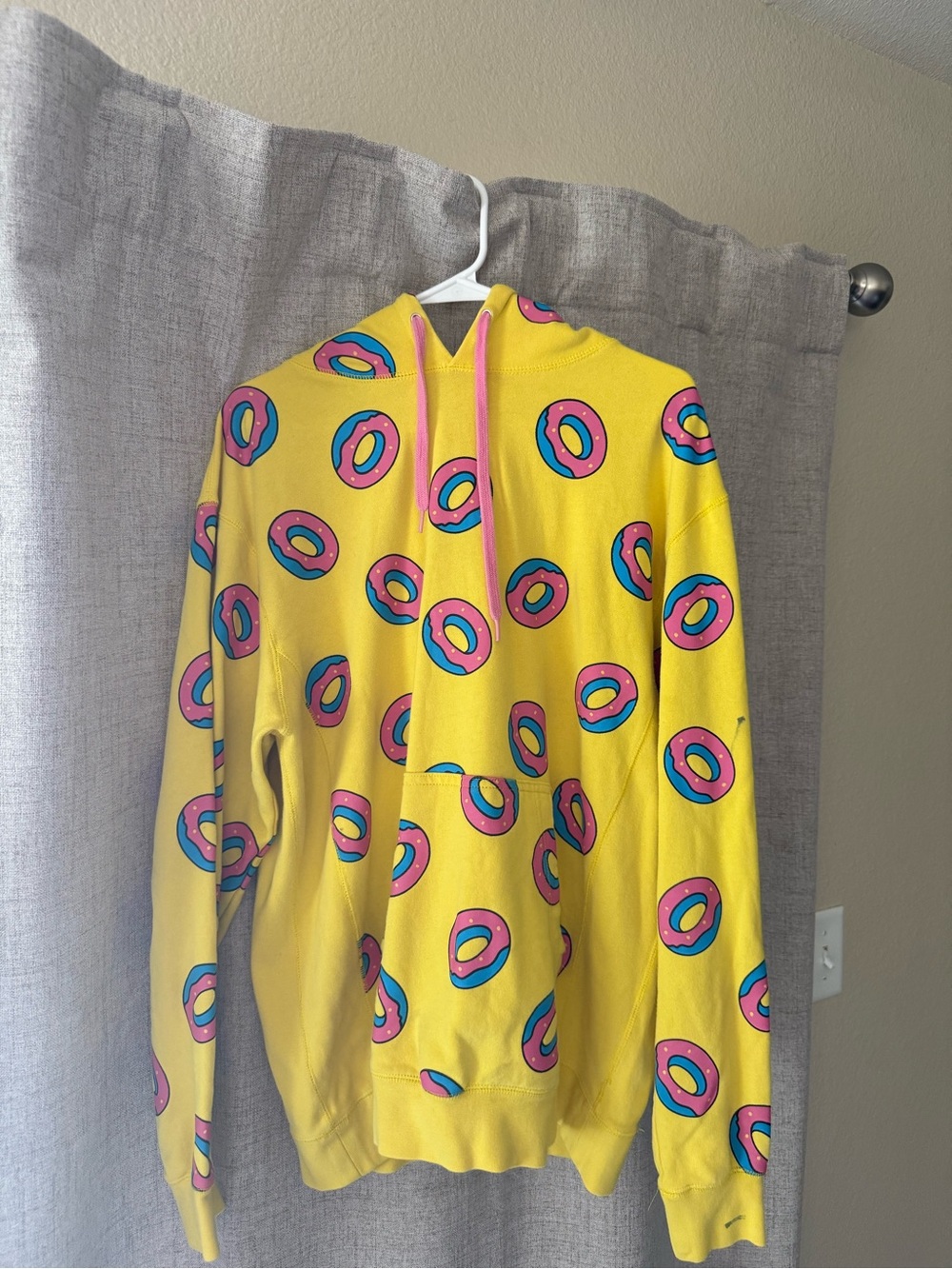 Odd Future Yellow Donut Print Hoodie